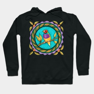 Rainbow Finch Hoodie